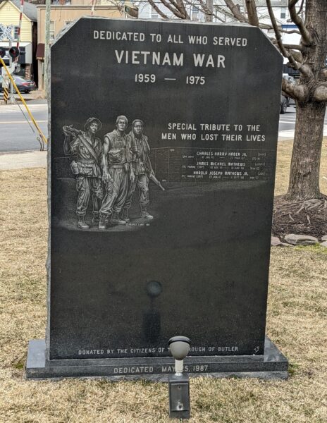 BUTLER VIETNAM WAR MEMORIAL