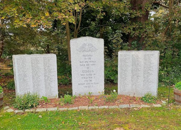 TOWN OF HEBRON WAR VETERANS