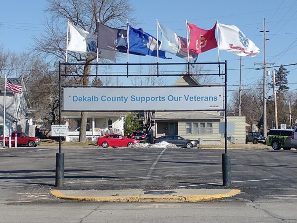 DEKALB COUNTY VETERANS MEMORIAL FLAGPOLE