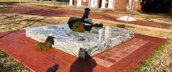 DEDICATED TO THE CHAPEL OF FOUR CHAPLAINS MEMORIAL ANCHOR
