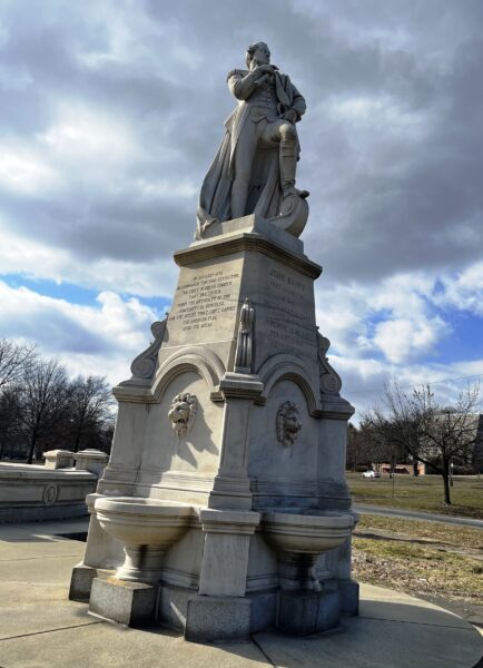 JOHN BARRY FIRST COMMODORE WAR MEMORIAL