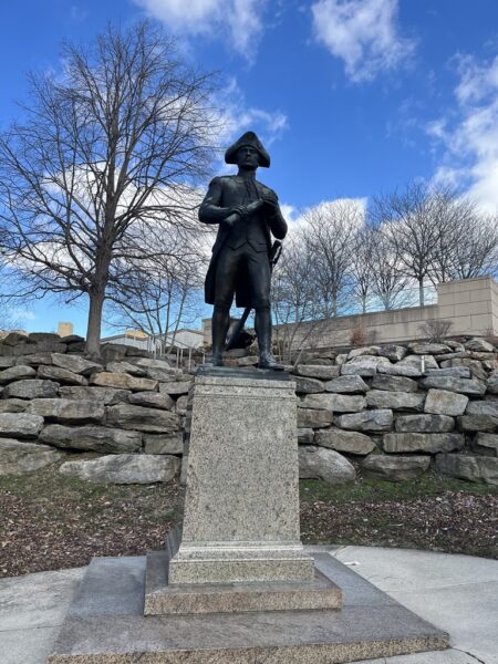 JOHN PAUL JONES REVOLUTIONARY WAR MEMORIAL STATUE