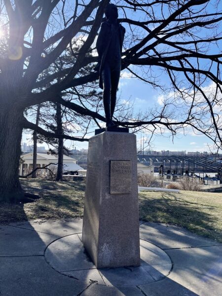 GENERAL NATHANAEL GREENE REVOLUTIONARY WAR MEMORIAL STATUE
