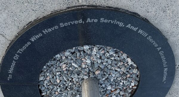 ST. JOHNS COUNTY VETERANS MEMORIAL DEDICATION STONE