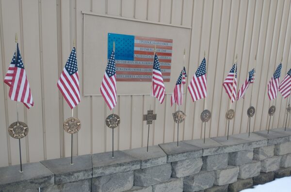 AMERICAN LEGION POST 454 VETERANS MEMORIAL MEDALLIONS