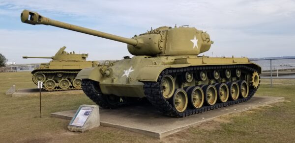 USS ALABAMA MEMORIAL PARK M26 PERSHING MEMORIAL
