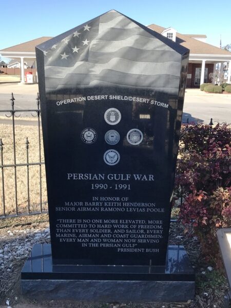 COLBERT COUNTY PERSIAN GULF WAR MEMORIAL