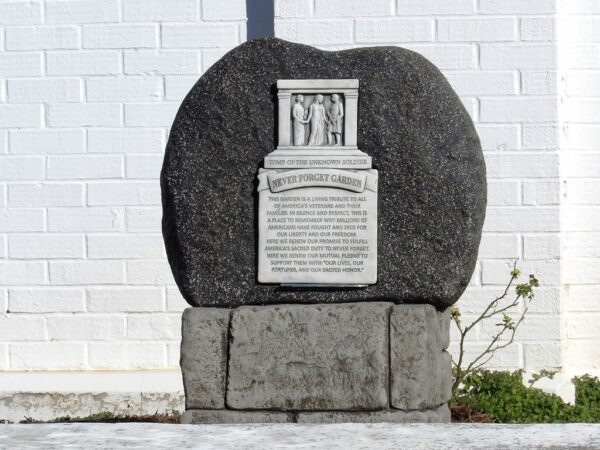 TUSCUMBIA NEVER FORGET GARDEN MEMORIAL