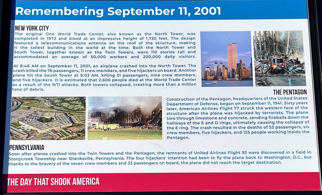 CHESAPEAKE REMEMBERING SEPTEMBER 11, 2001 MEMORIAL PANEL B