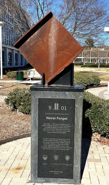 CITY OF CHESAPEAKE NEVER FORGET 9.11.01 MEMORIAL