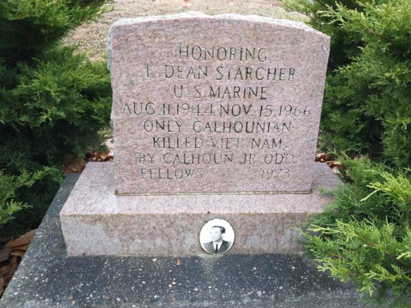 HONORING E. DEAN STARCHER MEMORIAL