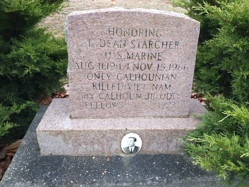 HONORING E. DEAN STARCHER MEMORIAL