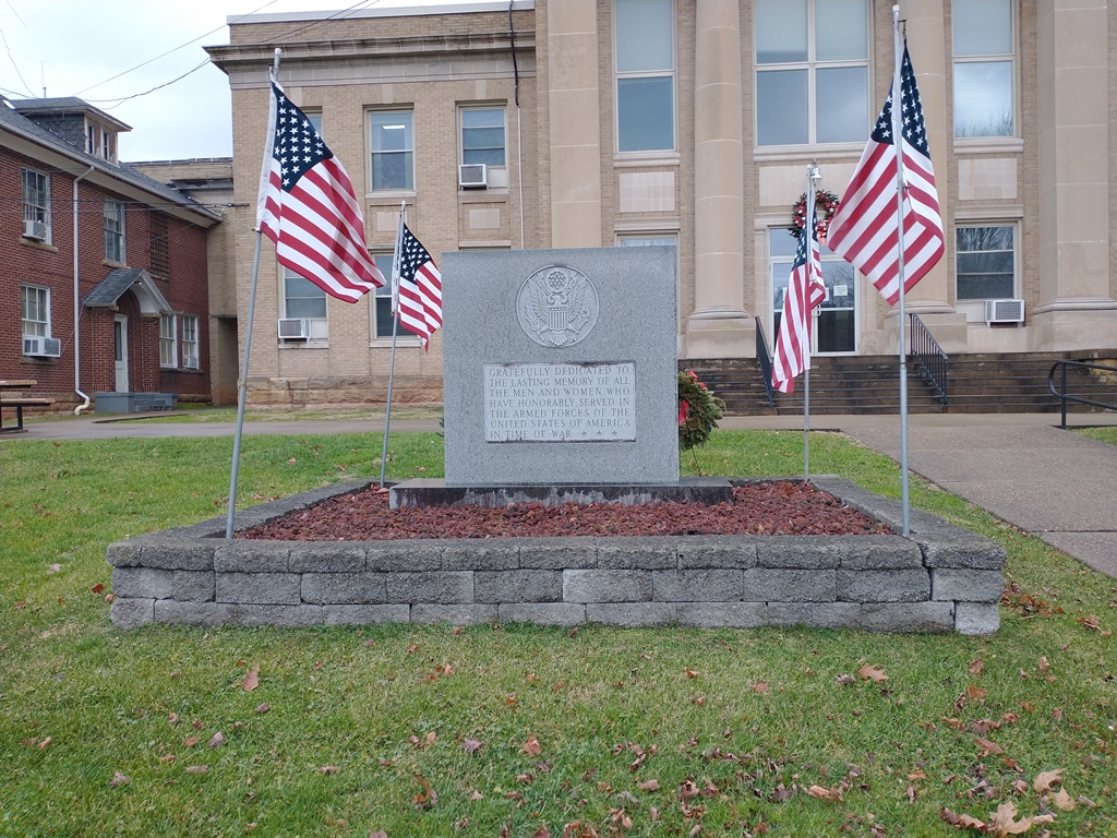 GILMER COUNTY, WV VETERANS MEMORIAL