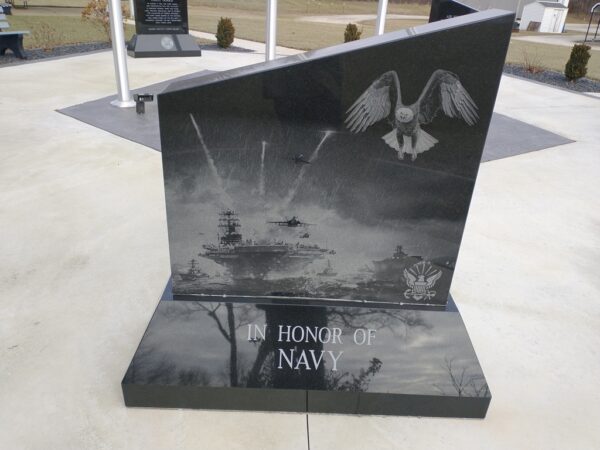 IN HONOR OF NAVY WAR MEMORIAL FRONT