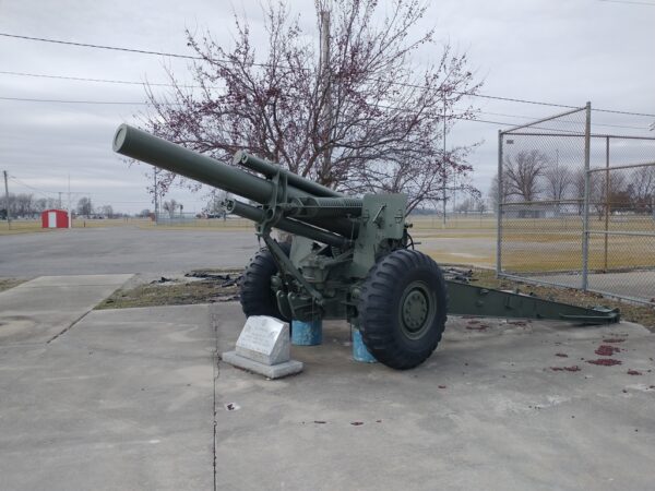155 HOWITZER HARVEY LEWIS POST 346 WAR MEMORIAL