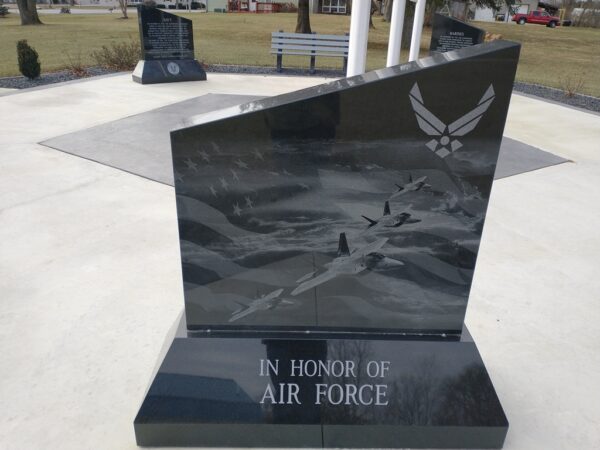IN HONOR OF AIR FORCE WAR MEMORIAL FRONT