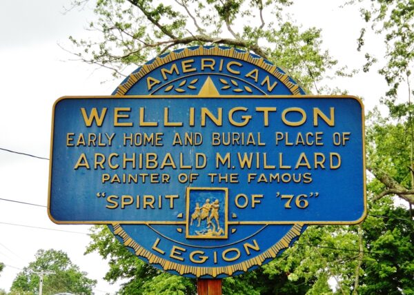 ARCHIBALD M. WILLARD MEMORIAL MARKER