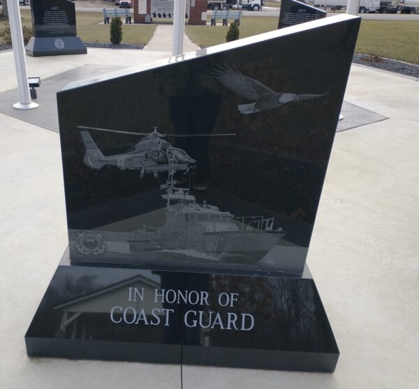 ROCKFORD IN HONOR OF COAST GUARD MEMORIAL FRONT