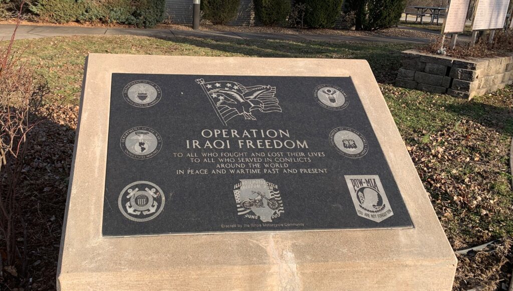 ILLINOIS MOTORCYCLE OPERATION IRAQI FREEDOM MEMORIAL