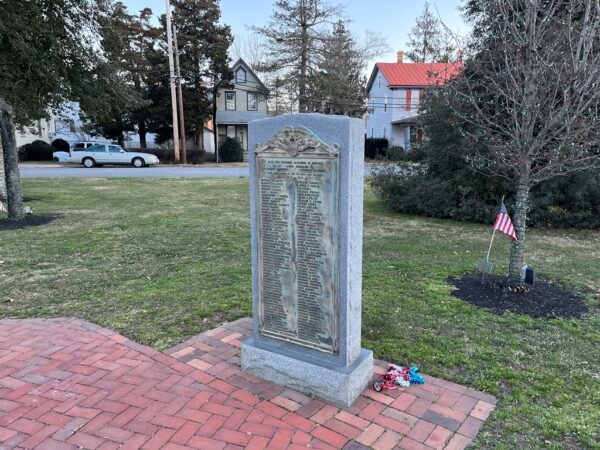 MAYS LANDING WORLD WAR I MEMORIAL