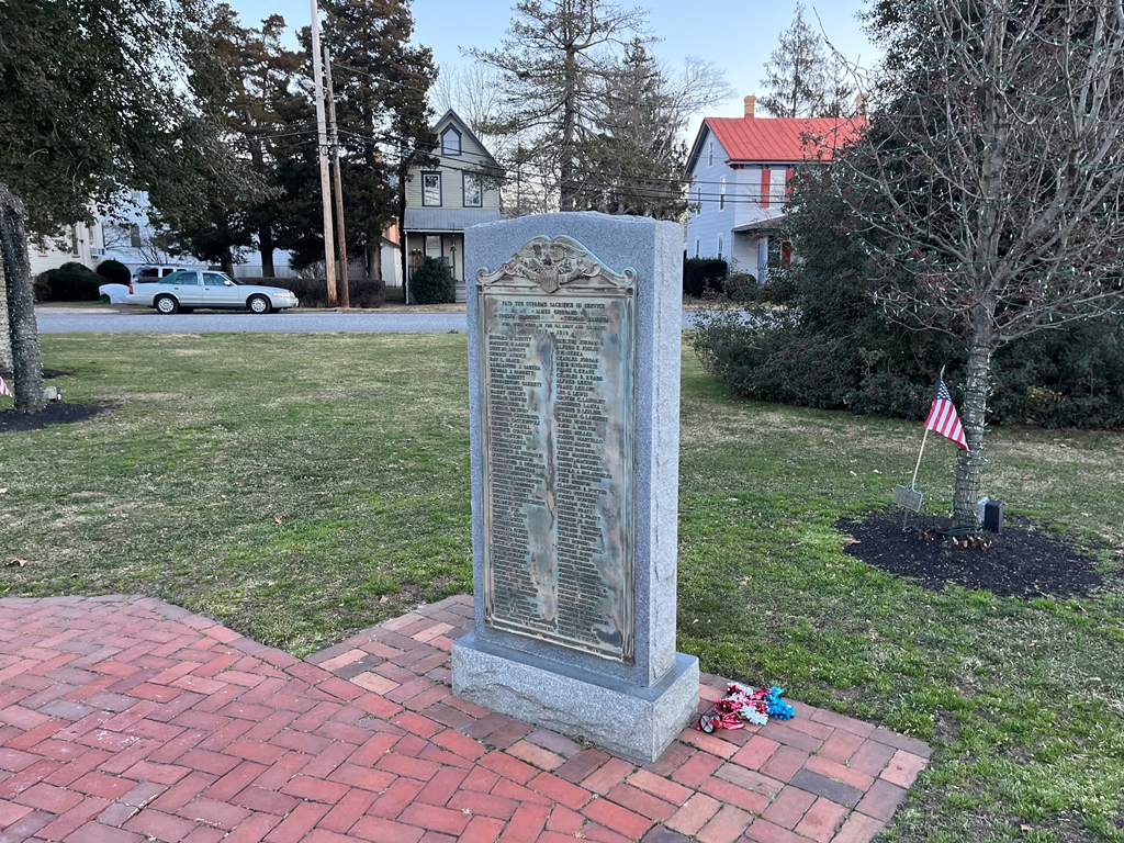 MAYS LANDING WORLD WAR I MEMORIAL