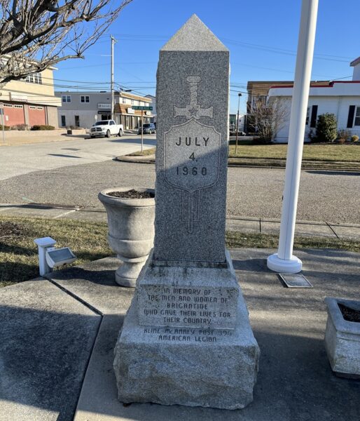 BRIGANTINE SUPREME SACRIFICE WAR MEMORIAL