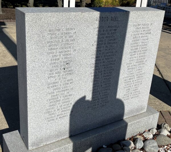 ATLANTIC CITY HONOR ROLL VETERANS MEMORIAL STONE A