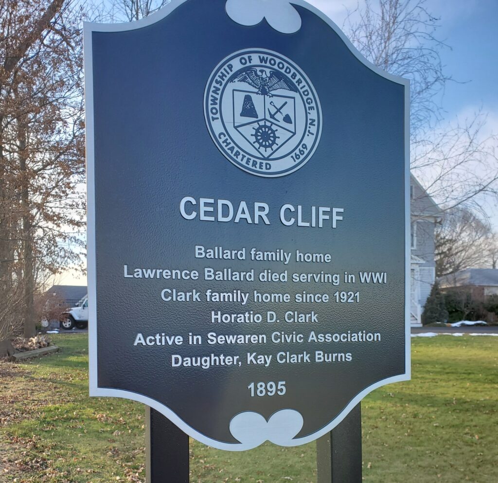 CEDAR CLIFF WAR MEMORIAL MARKER