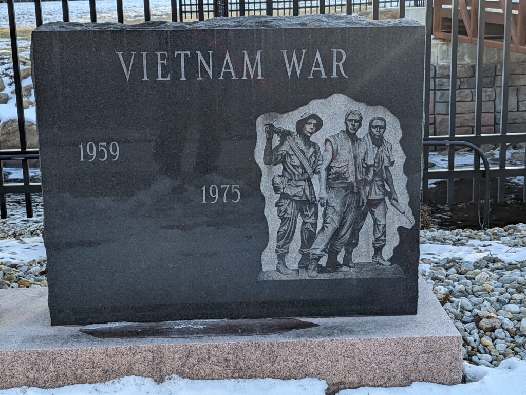 BLOOMINGDALE VIETNAM WAR MEMORIAL