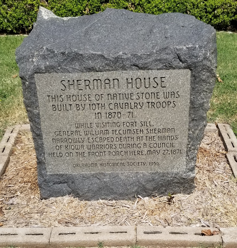SHERMAN HOUSE MEMORIAL STONE
