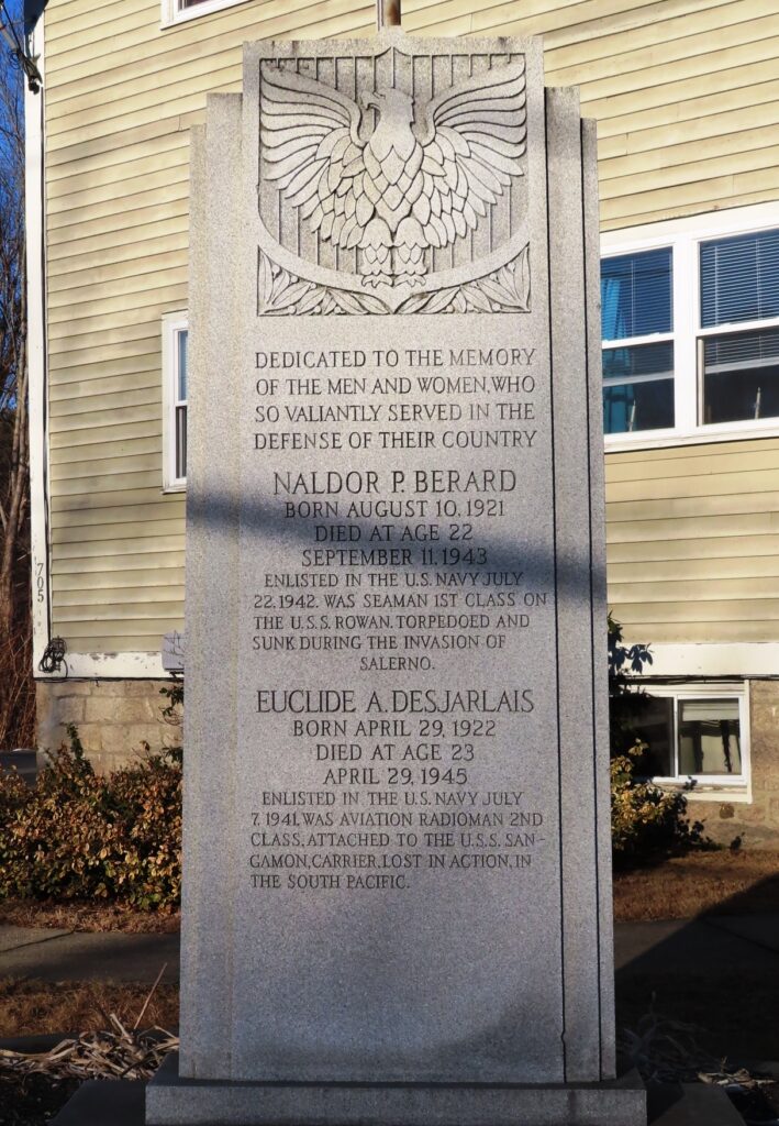 HARRISVILLE WORLD WAR II MEMORIAL