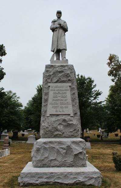 WILSON COLWELL POST NO. 38 G.A.R.CIVIL WAR MEMORIAL