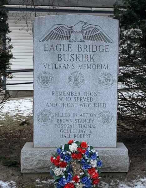 EAGLE BRIDGE BUSKIRK VETERANS MEMORIAL