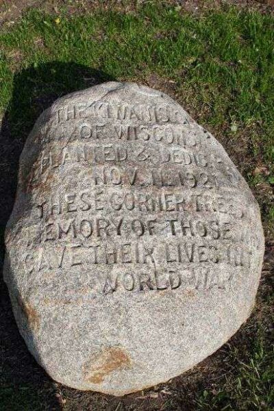 PLEASANT PRAIRIE WORLD WAR I MEMORIAL