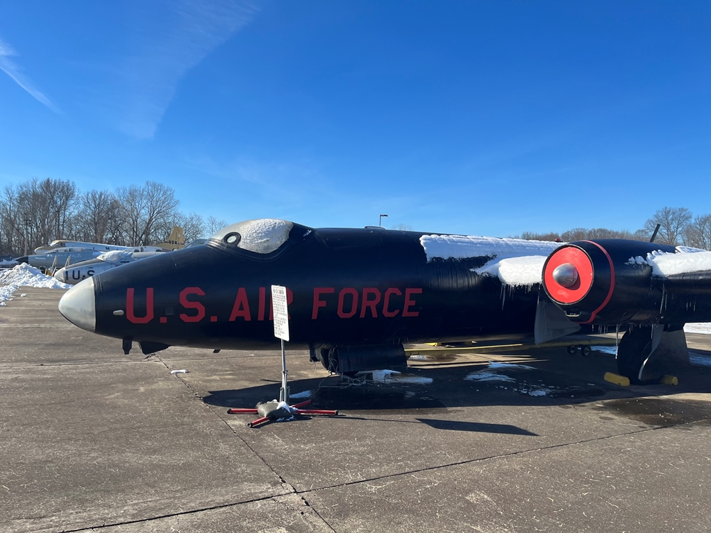RB-57A CANBERRA USAF LIGHT TACTICAL PHOTO-RECON BOMBER MEMORIAL