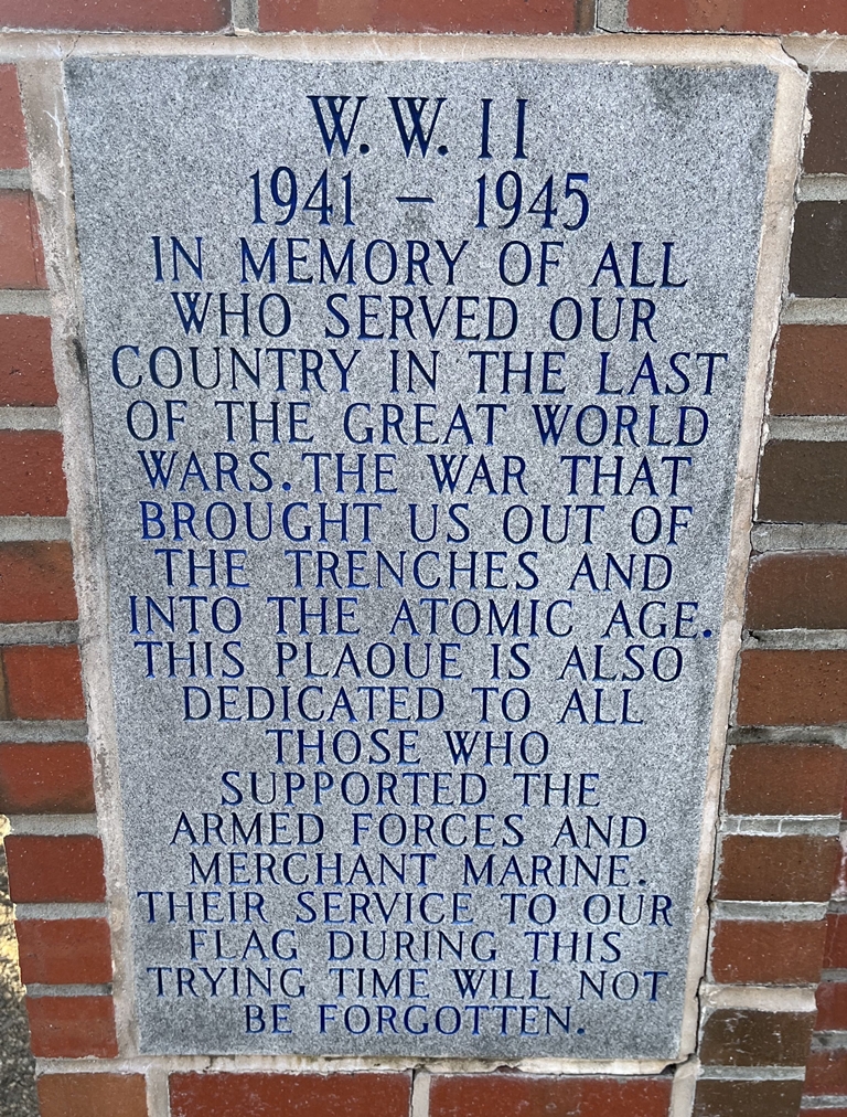POST WICOMICO ALL VETERANS MEMORIAL STONE C