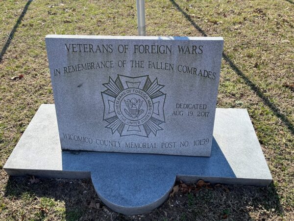 VFW POST NO. 10159 FALLEN COMRADES MEMORIAL