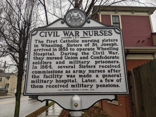 CIVIL WAR NURSES WAR MEMORIAL MARKER