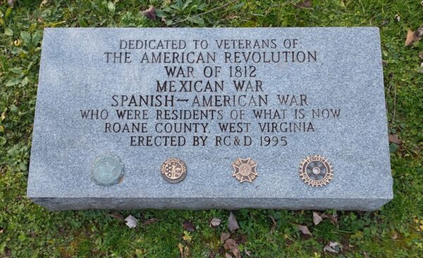 ROANE COUNTY WAR VETERANS MEMORIAL TABLET