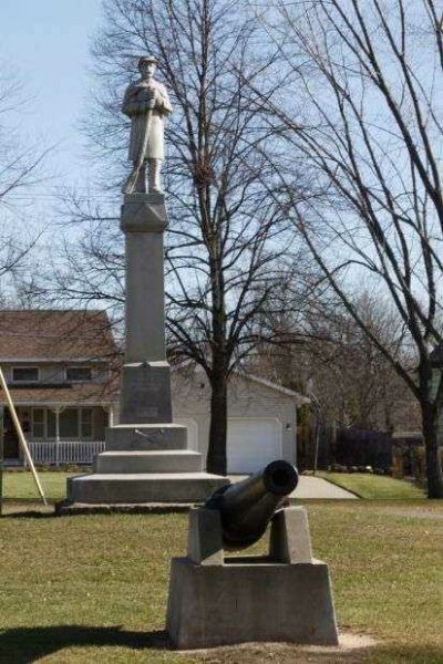 W.P. MITCHELL POST NO. 61 G.A.R. CIVIL WAR MEMORIAL