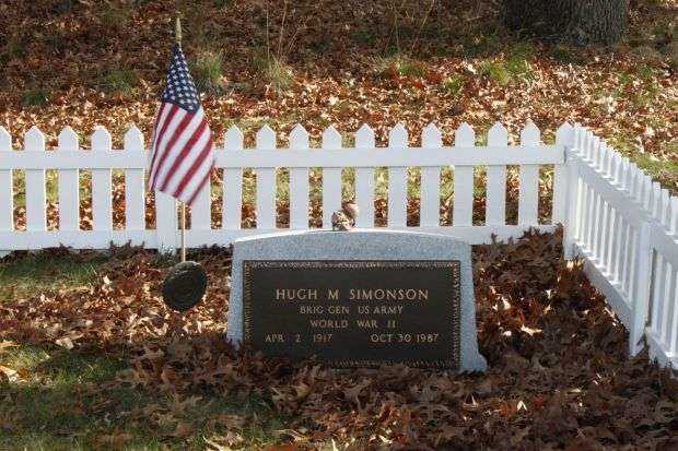 BRIG GEN HUGH M SIMONSON WAR MEMORIAL