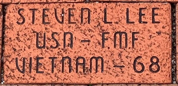 STEVEN L. LEE WAR MEMORIAL BRICK
