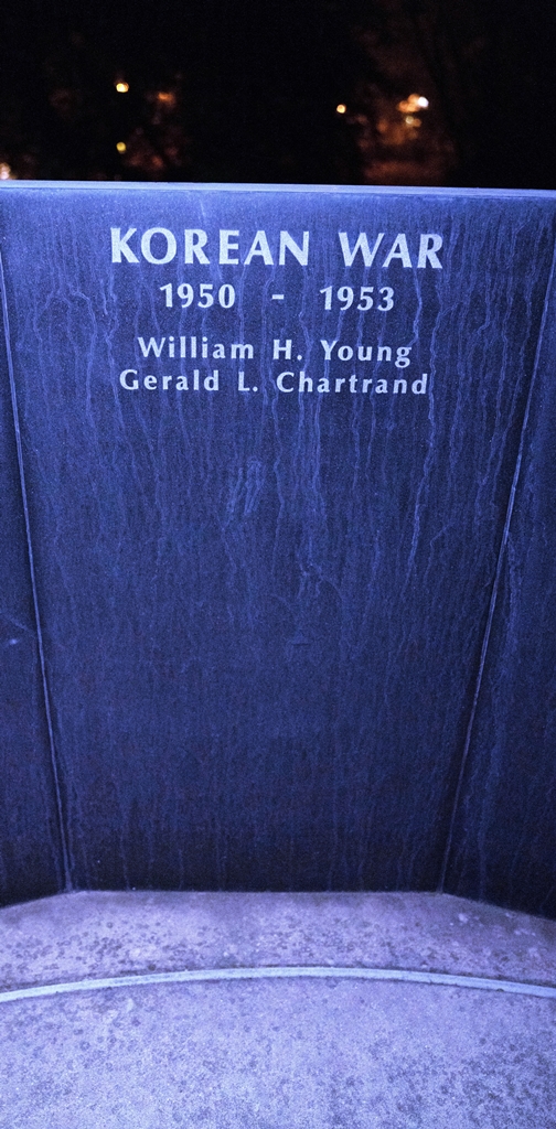 PORTLAND AREA WAR VETERANS MEMORIAL STONE D