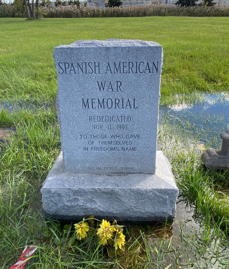 VFW POST 10168 SPANISH AMERICAN WAR MEMORIAL