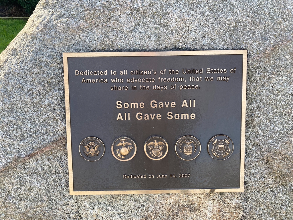 V.F.W. POST 1136 VETERANS MEMORIAL