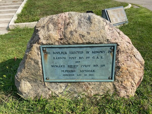 RAMSOM POST NO. 89 G.A.R. WAR MEMORIAL