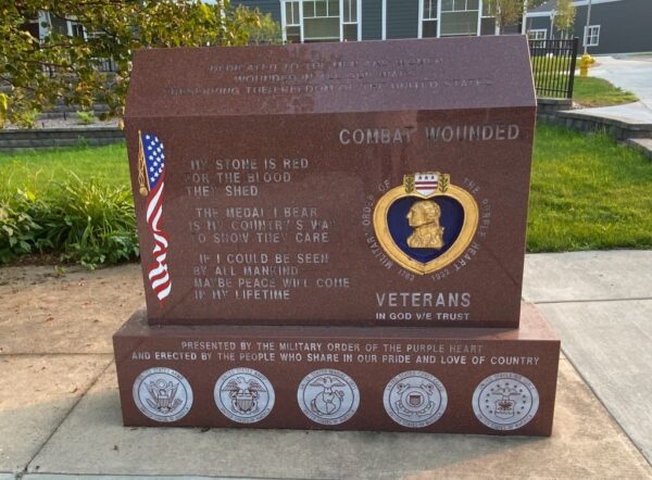 MICHIGAN VETERANS HOMES COMBAT WOUNDED VETERANS MEMORIAL