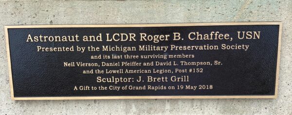 ROGER B. CHAFFEE MEMORIAL PLAQUE B