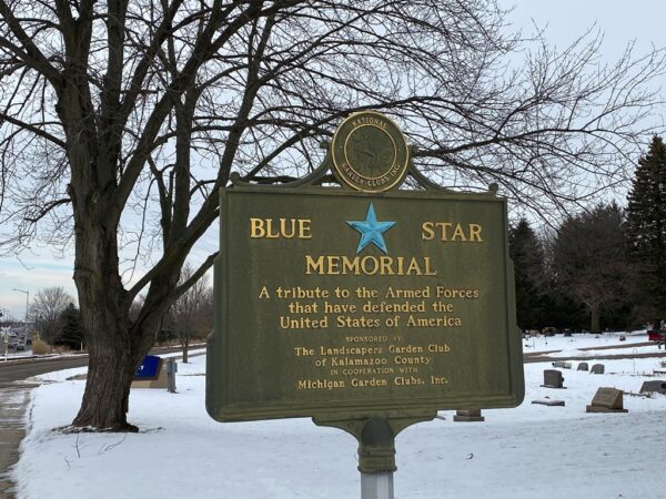 PORTAGE BLUE STAR MEMORIAL MARKER