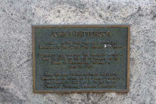 PRINCIPAL MUSICIAN JOHN T. PATTERSON MEDAL OF HONOR PLAQUE